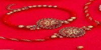 product of YouBella Bhaiya Bhabhi Rakhi Set