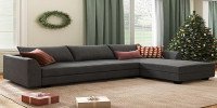 Buy FURNY Joston 4 Seater Fabric