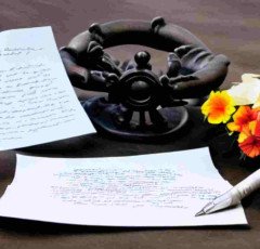 Write a letter to the Police Inspector regarding disturbance in the neighbourhood